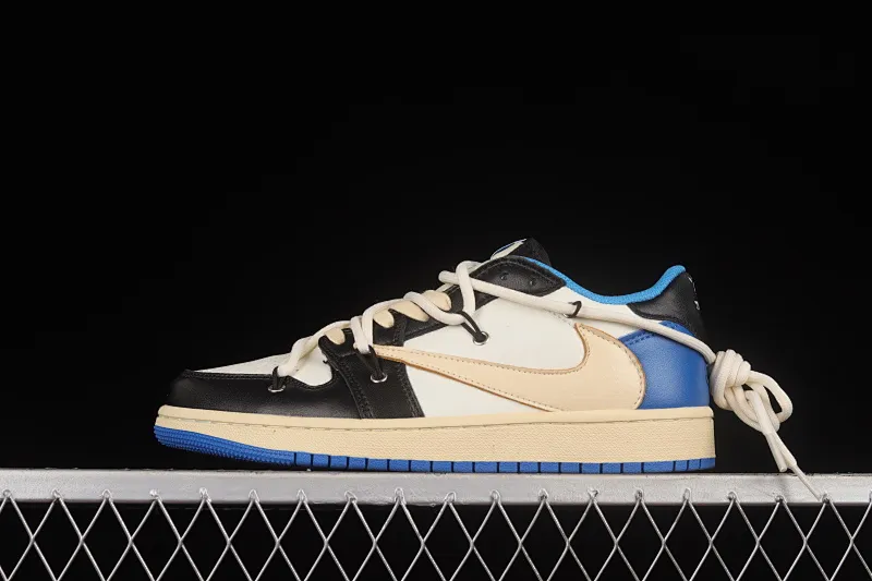 All categories Air Jordan Jordan series basketball shoes Air Jordan 1 Low Air Jordan 1 Low AJ1 Joe 1 customized version Vibe flavor deconstruction Sports culture basketball shoes DM7866-140